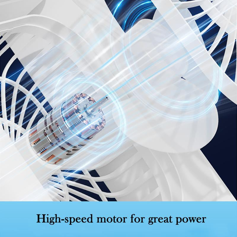 USB Portable Fan, 3 Wind Speeds and 3 Mist Modes. for an Extra Cooling Boost, Add Ice Cubes! Portable Evaporative Cooling Fan with Light, Portable Rechargeable Camping Fan, Portable Multi-Functional Fan, Bedroom Office Fan, Travel Fans, Dealsforyoudays